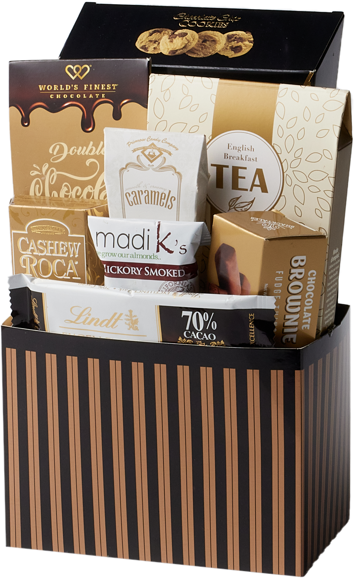 Elegant Tea and treats Gourmet Gift Basket